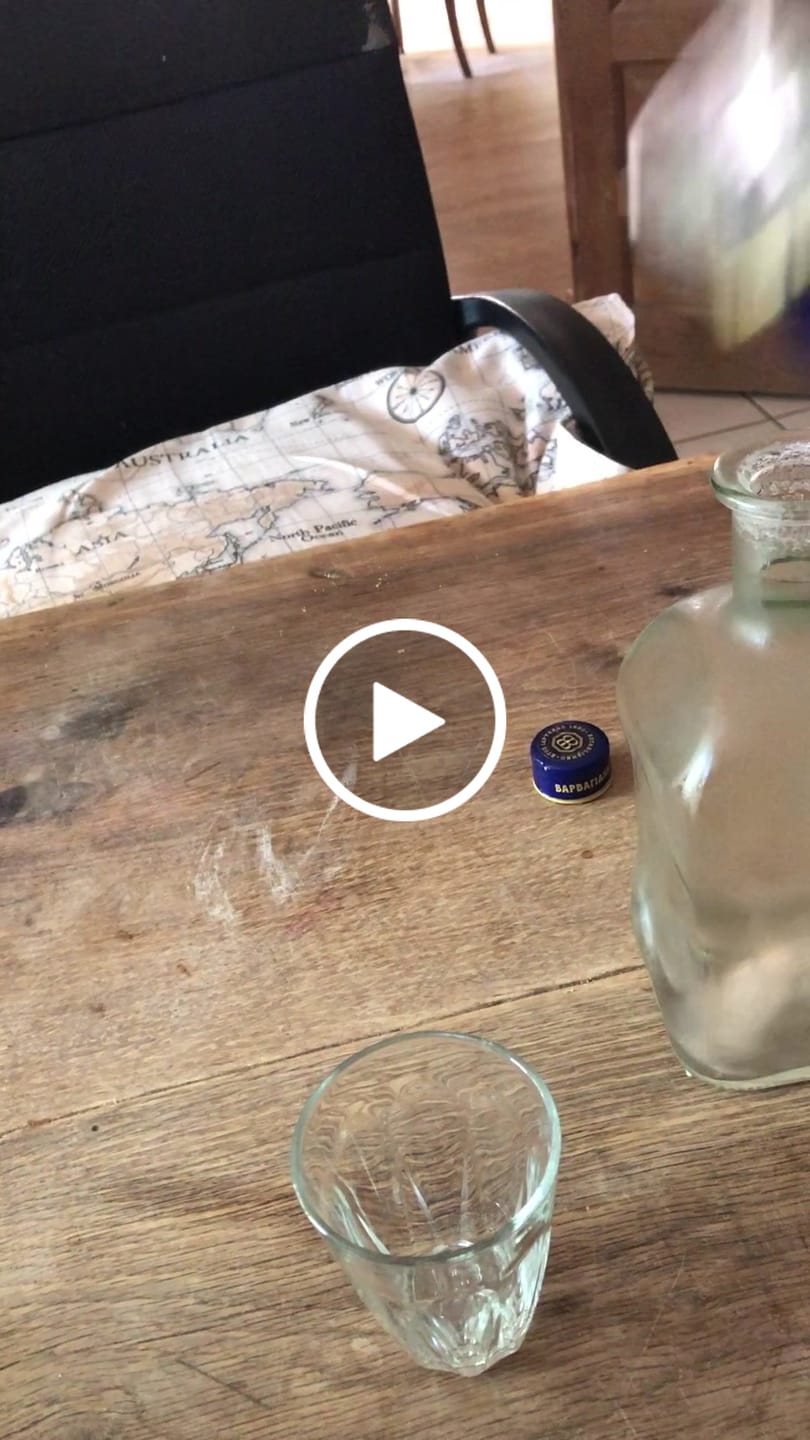 Customer video review of Ouzo Barbayanni Blue - 700ml