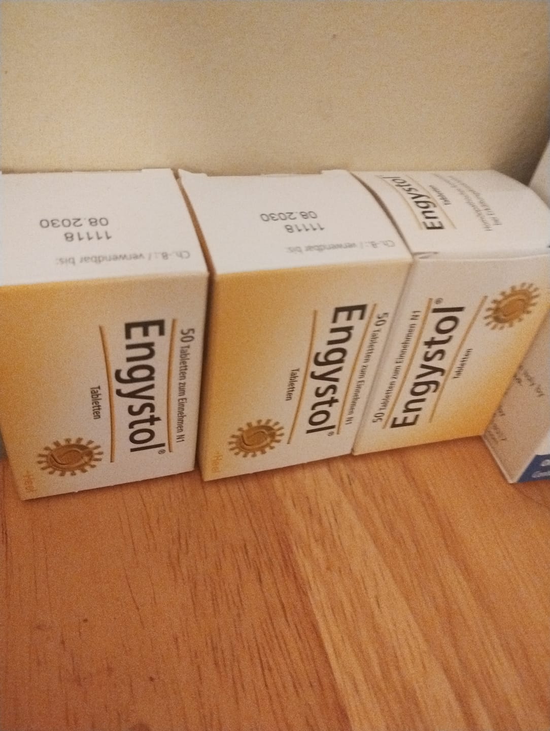 Customer photo review of Heel Engystol N Homeopathic Tablets (50)