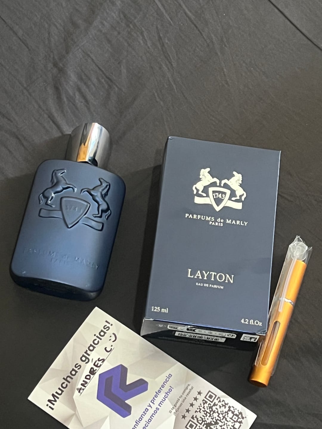 Customer photo review of Layton Parfums de Marly Eau de Parfum
