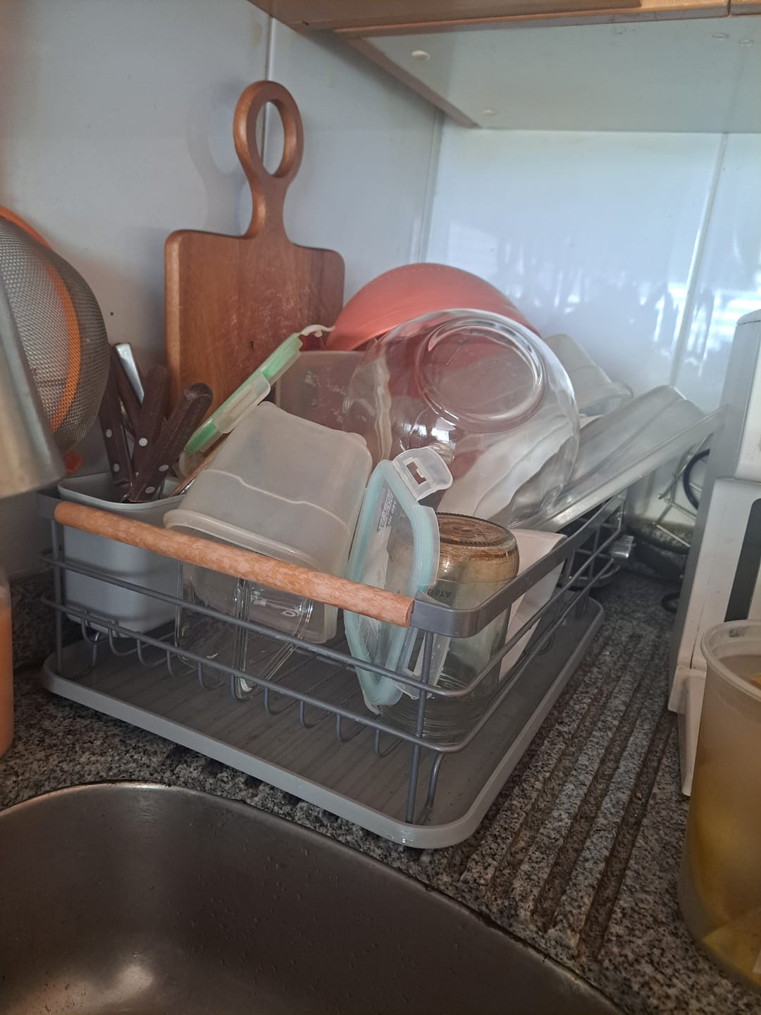 Customer photo review of Escurridor De Platos Secador De Loza Organizador De Cocina