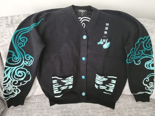 Customer photo review of Silent Haze Cardigan Preorder