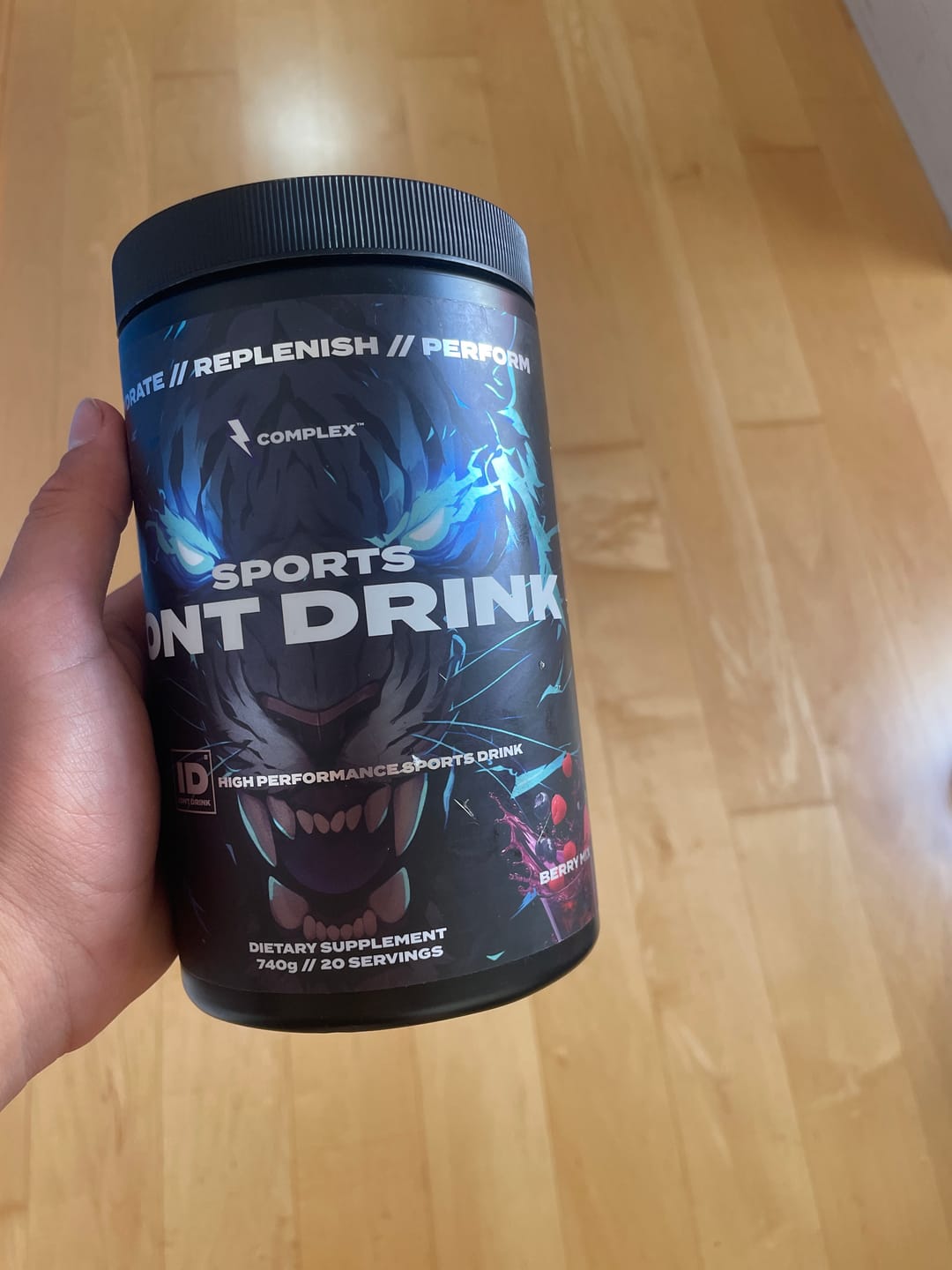 Customer photo review of Dual-Carb Ion Drink