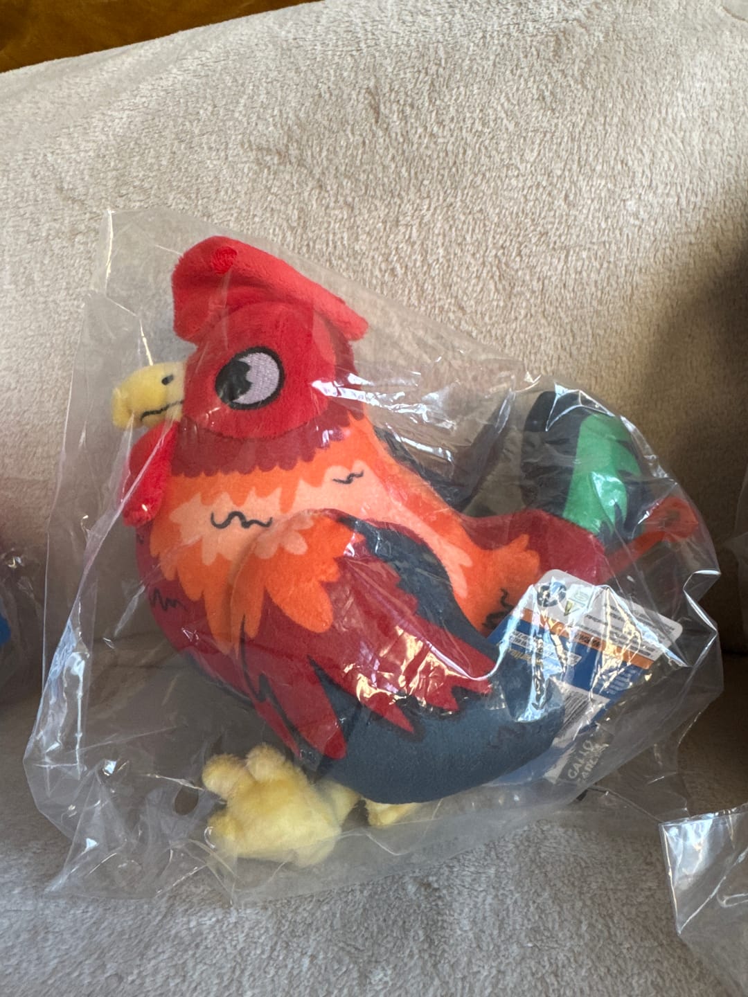 Customer photo review of El Gallo García | Peluche con Sonido
