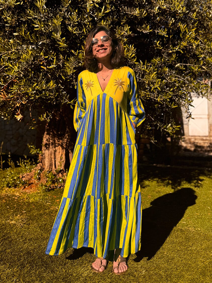 Customer photo review of Mirador Maxi Dress