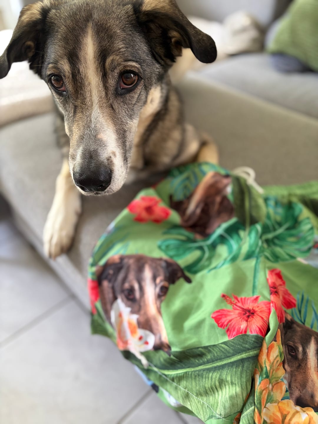 Customer photo review of Personalisierte Badehose - Dein Foto