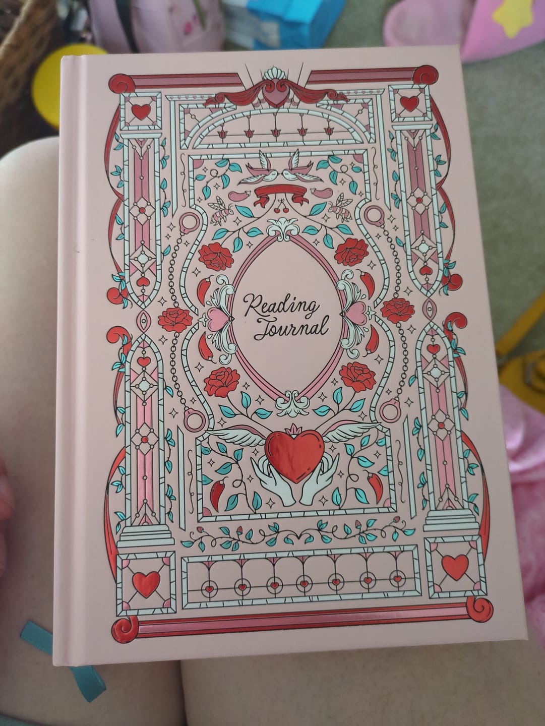Customer photo review of Reading Journal - Sugar & Spice