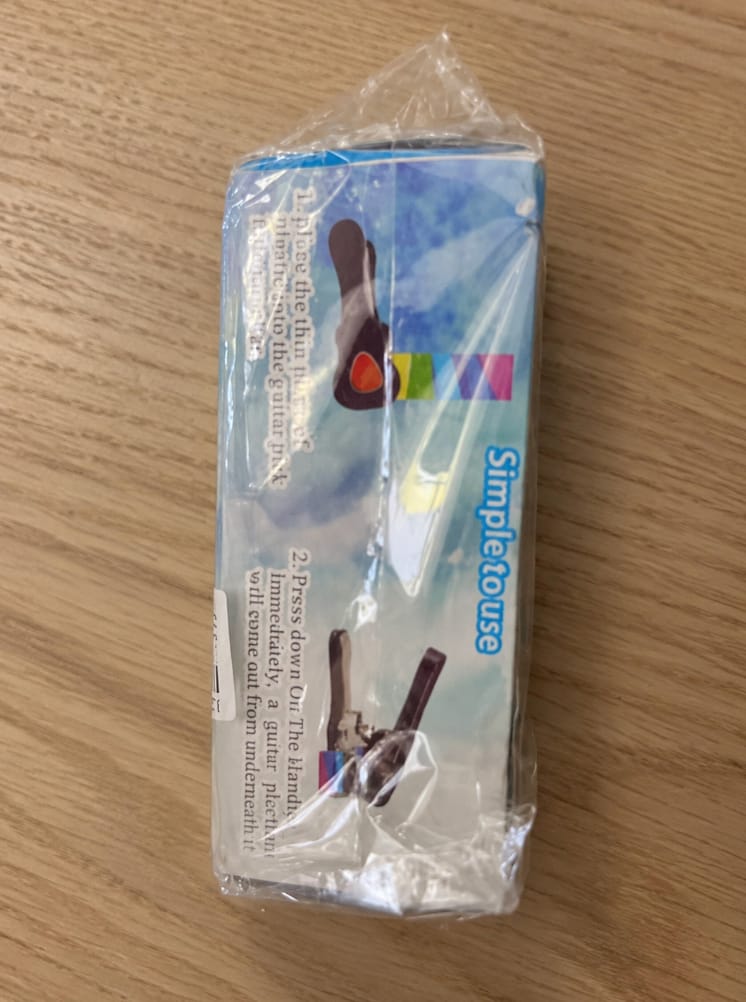 Customer photo review of Guitar Pick Punch