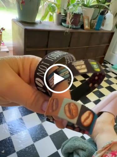 Customer video review of Coffee Mystery Bracelet