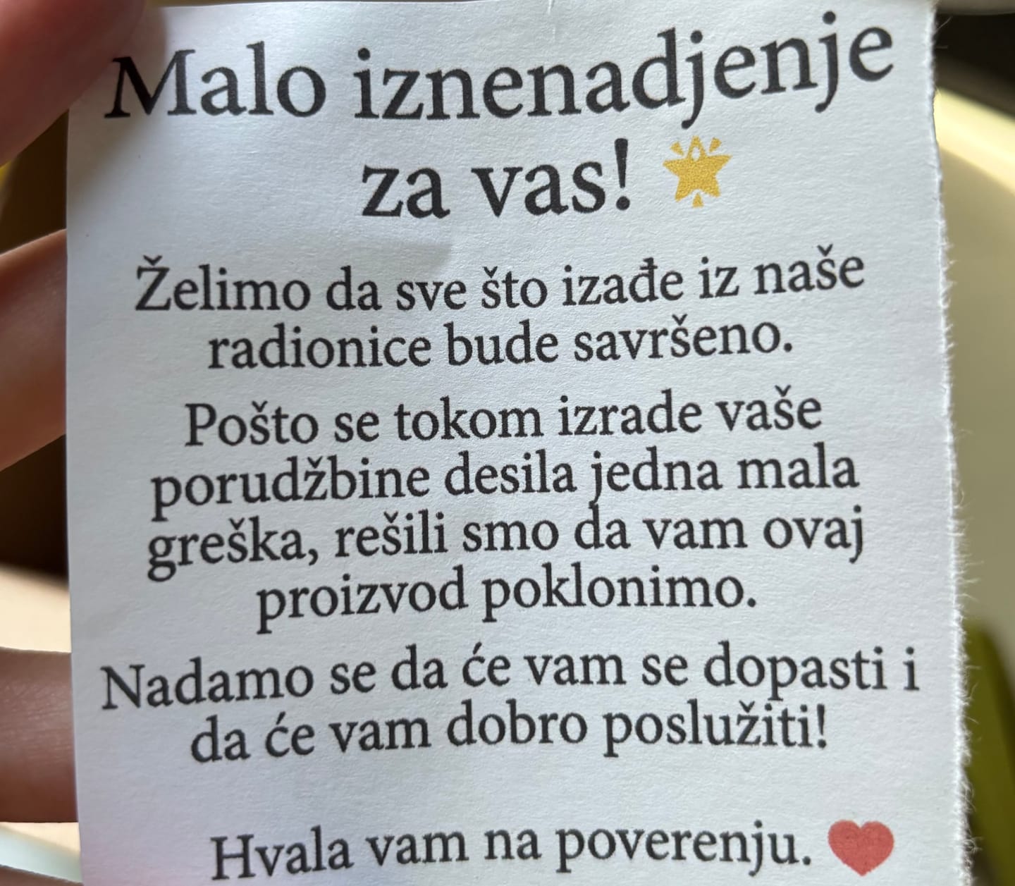 Customer photo review of Ujkasaurus šoljica