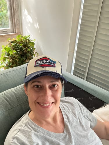 Customer photo review of Sylvain Guintoli x Diamond Charity Cap – 100% Donation