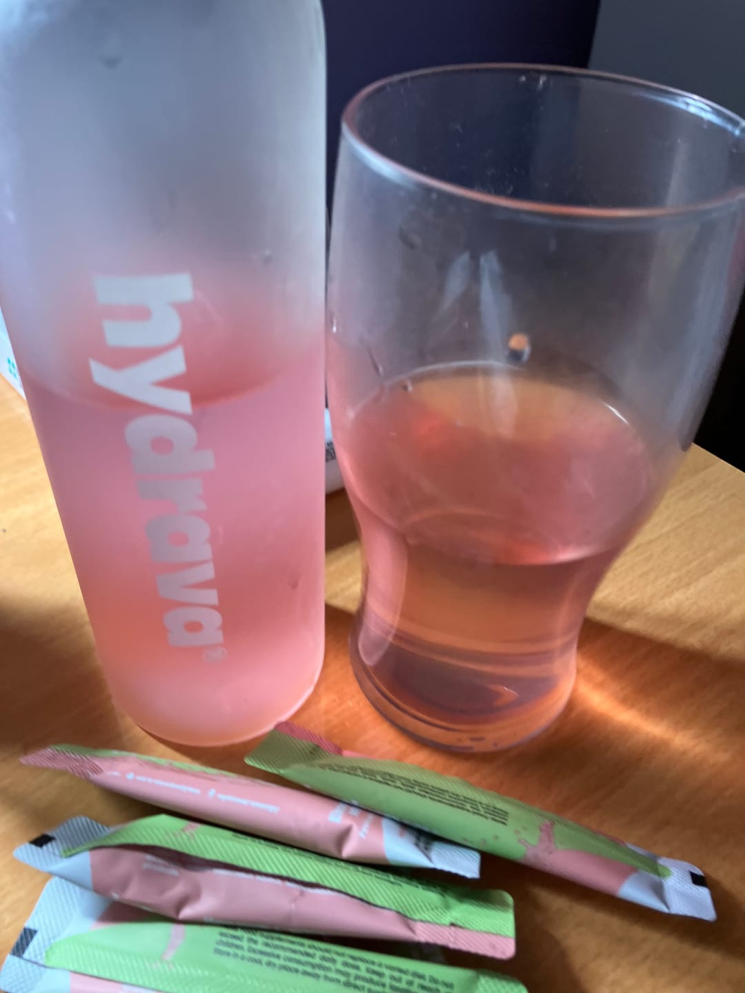 Customer photo review of hydrava electrolyte salts
