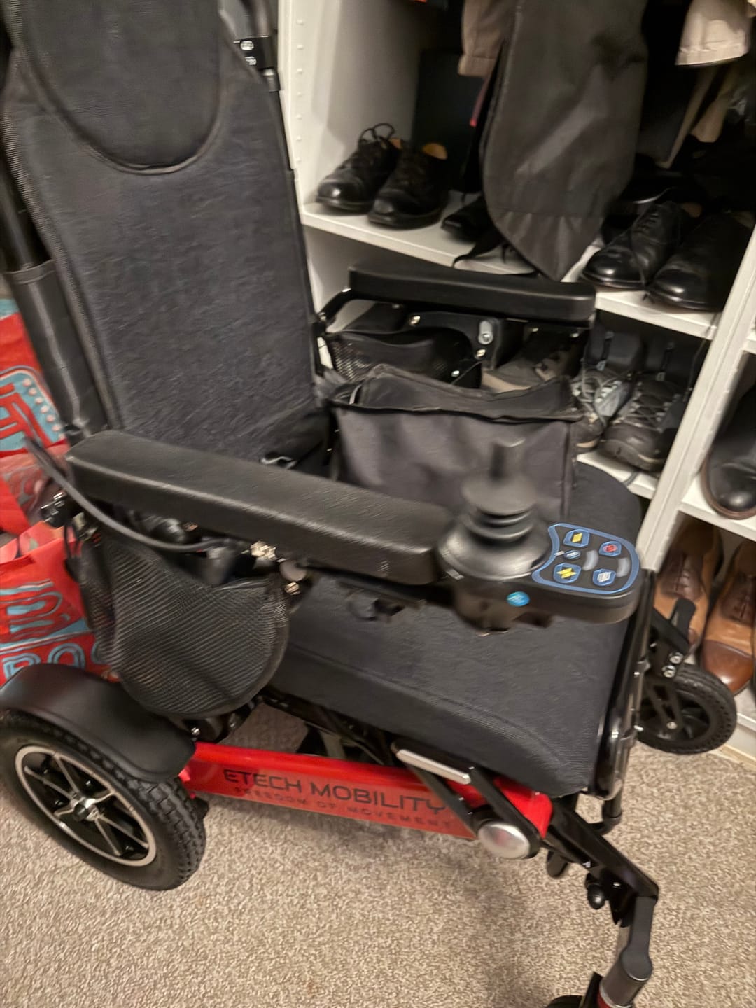 Customer photo review of Automatic Reclining Lightweight Electric Wheelchair | Freedom Elite AR