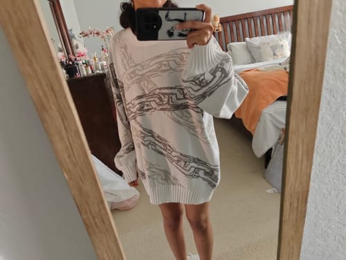 Customer photo review of Mercenary Sweater Preorder