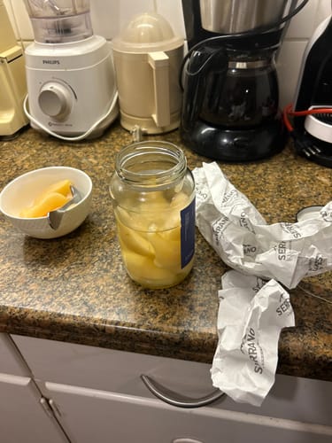 Customer photo review of Chorizo Seco, artesanal, con tocino