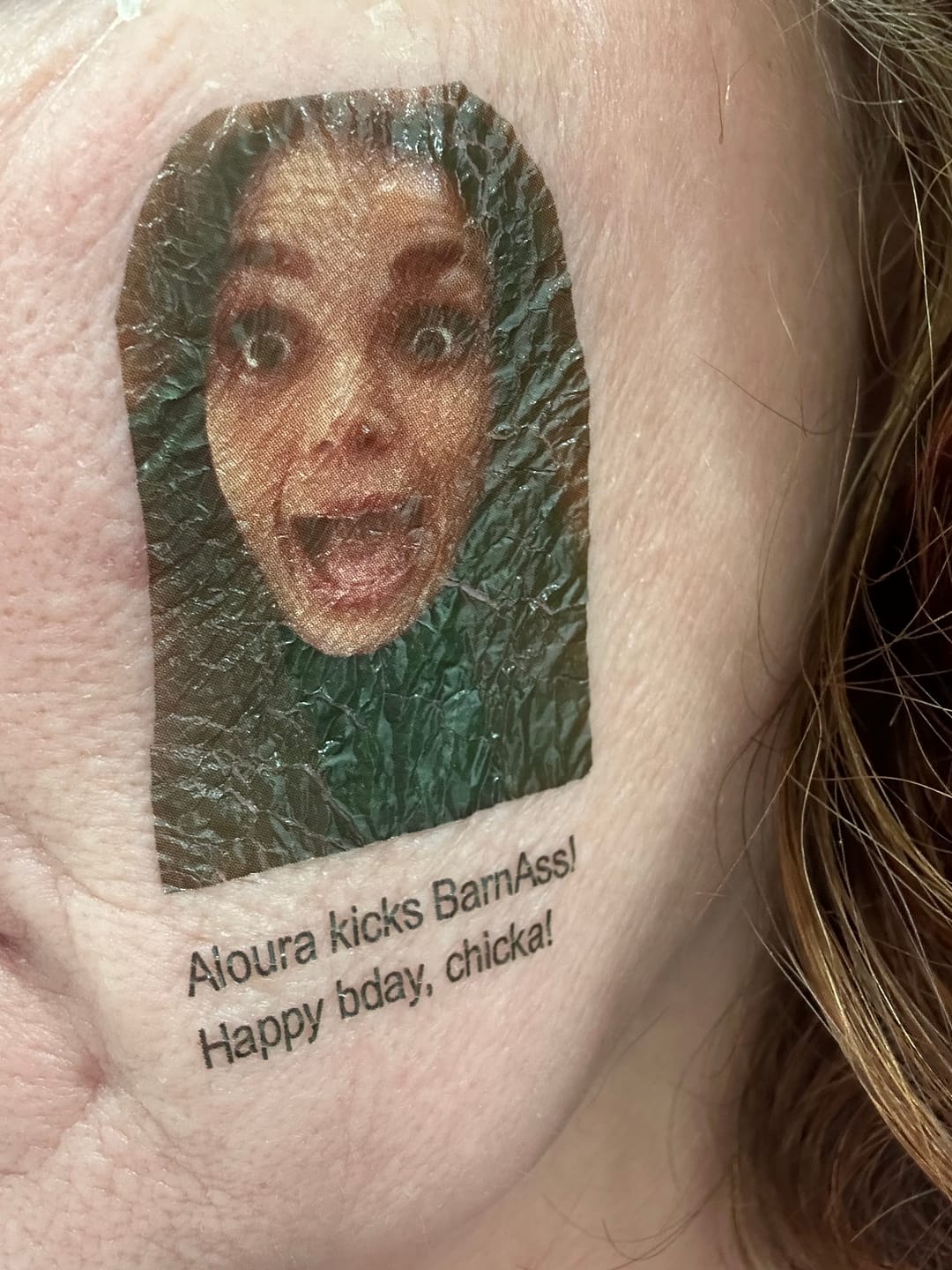 Customer photo review of Custom Design Tattoo - Studio
