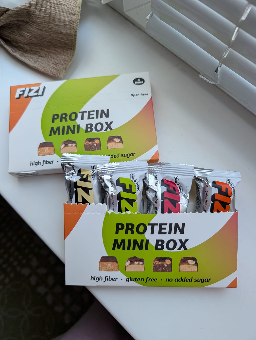 Customer photo review of Mini box Protein x4 шт.