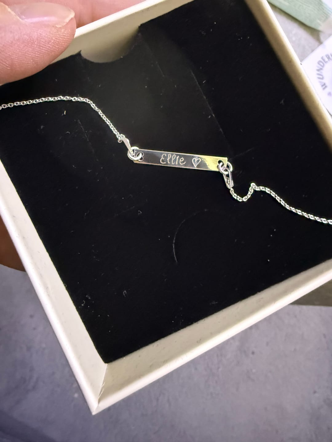 Customer photo review of Gravur Rückseite