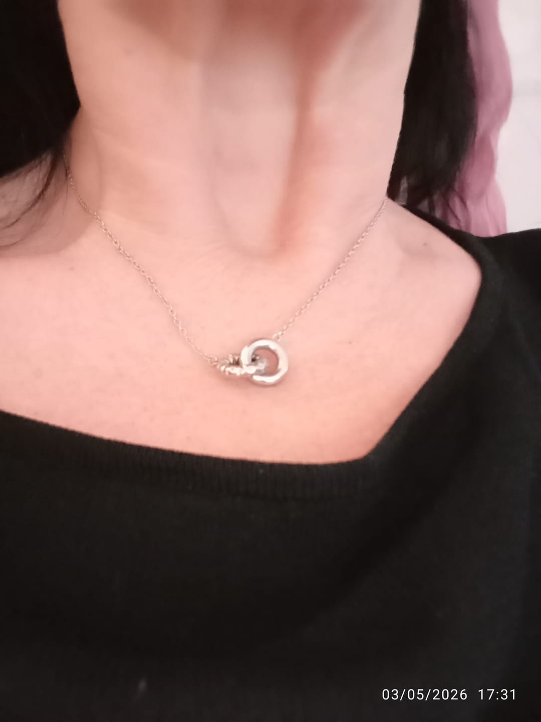 Customer photo review of Collana Cesare Paciotti 4US
