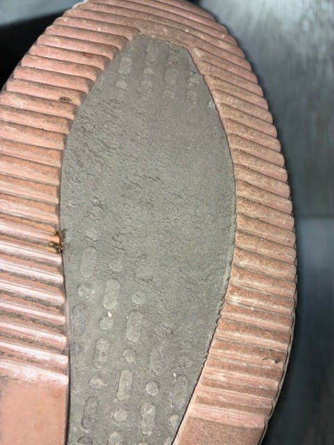 Customer photo review of Black Kash Lace Up Shoes