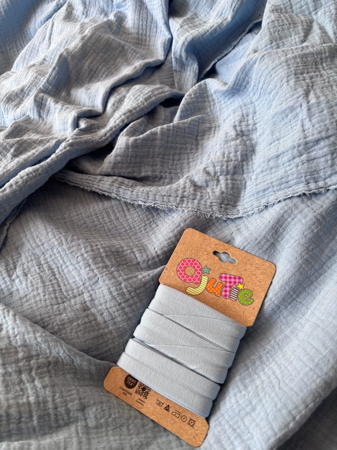 Customer photo review of 20mm Stretch Bias Binding Tape - 3 Metres