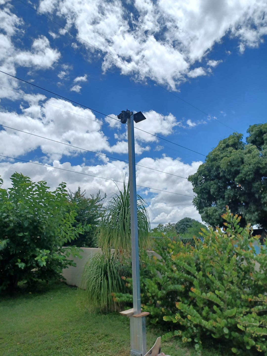 Customer photo review of Camara Solar 3 lentes + Sd Card 128Gb