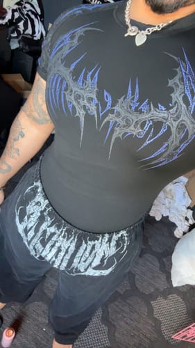 Customer photo review of Void Tech™ Parasite Short Sleeve Compression [DUSK]