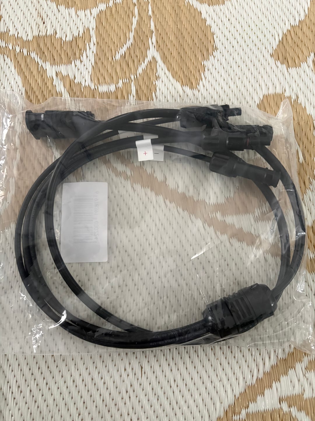 Customer photo review of 1,5m MC4-Adapterkabel für Sunshare-Solarpanels
