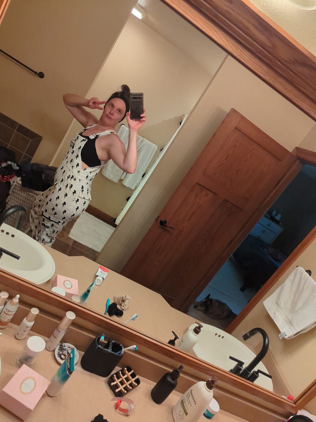 Customer photo review of Women's Overall in Bowie