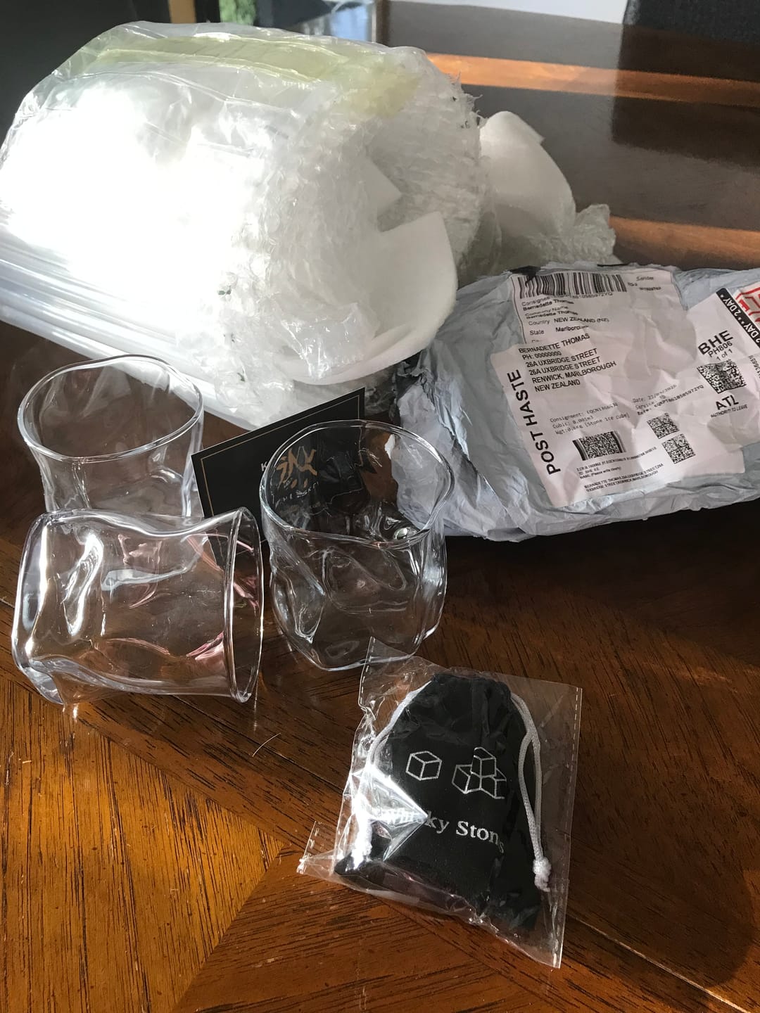 Customer photo review of Free Stone Ice Cubes