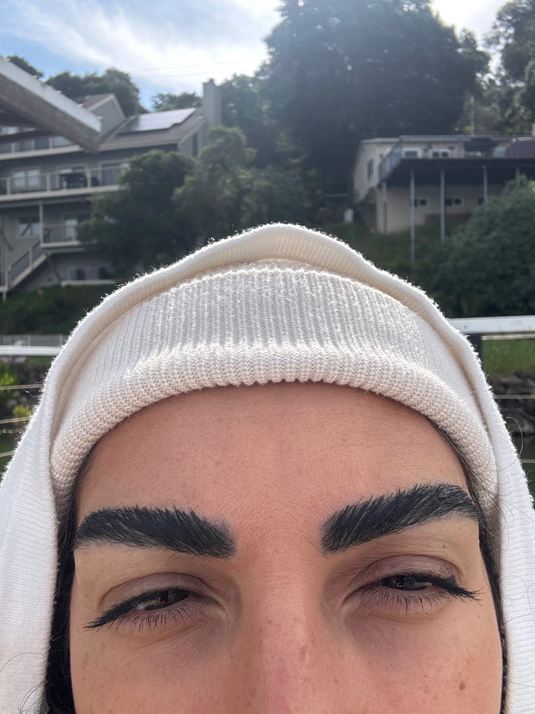Customer photo review of HOLD UP! PLUS Brow Styling Wax + Multitasker PRO Brush