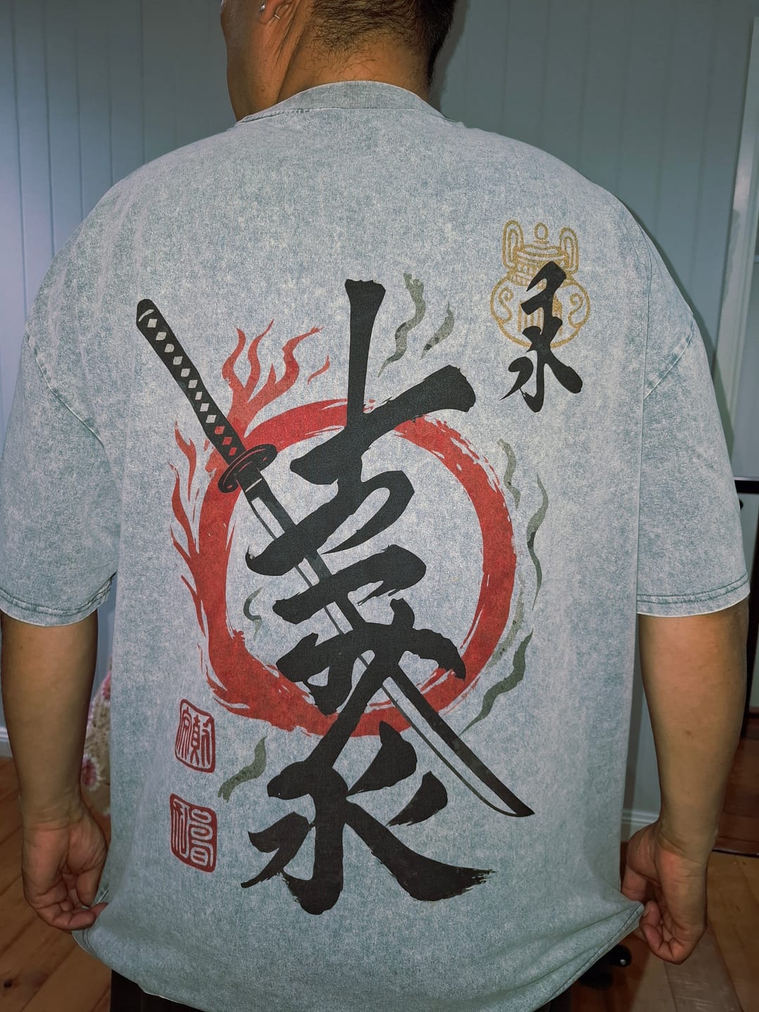Customer photo review of BLADE OF ETERNITY // EIEN NO KEN TEE