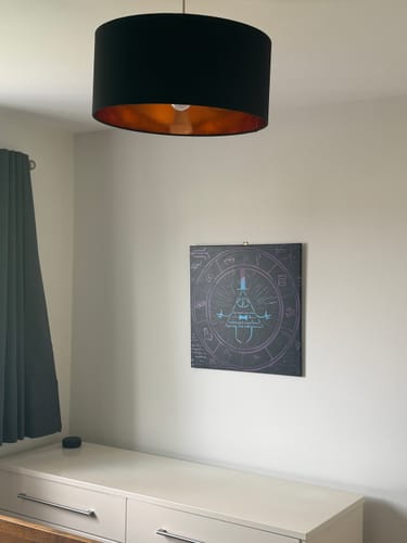 Customer photo review of Bespoke Painting For Dean - 60x60 canvas - Gravity Fall