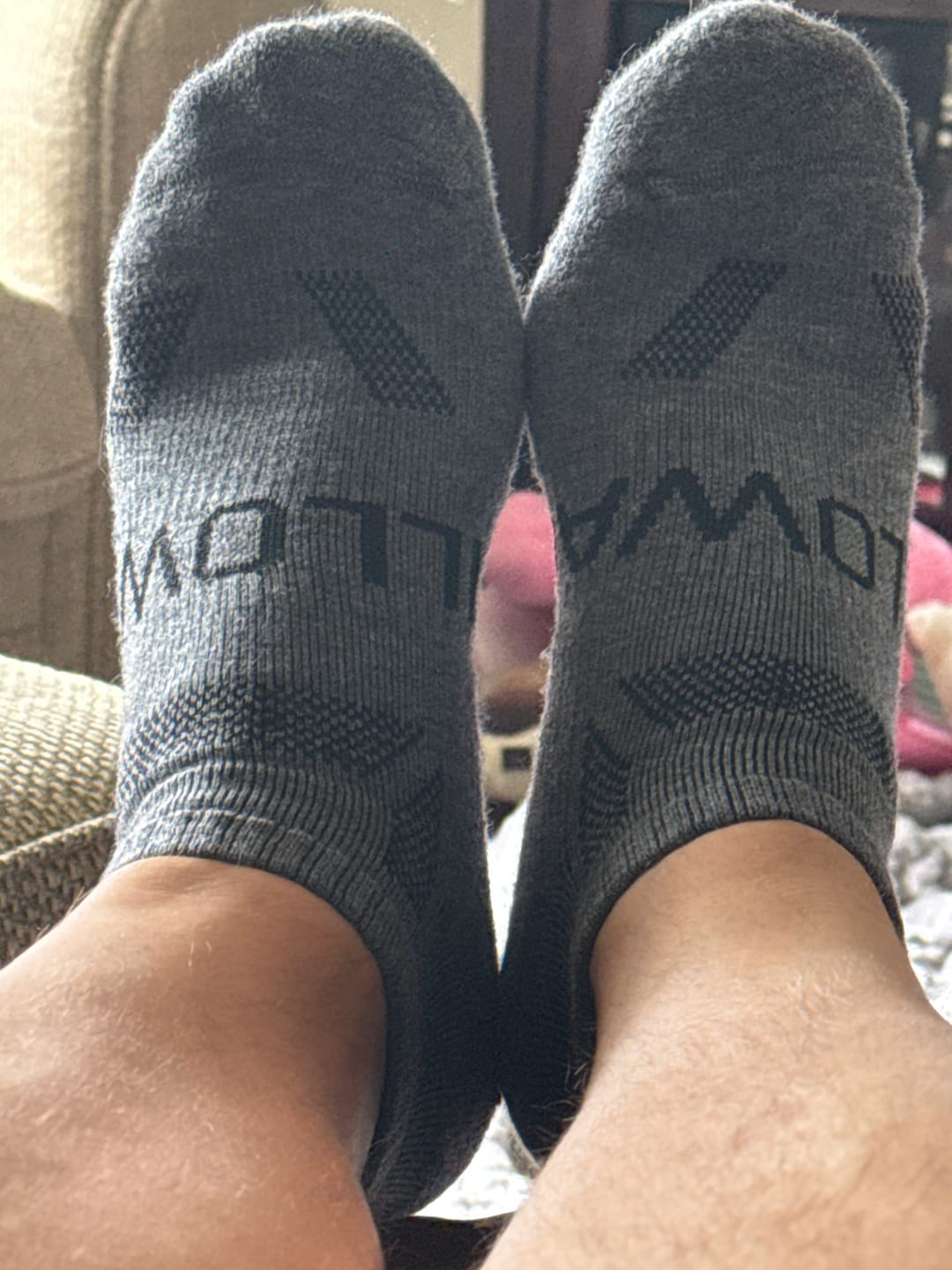 Customer photo review of Men's Alpaca Socks