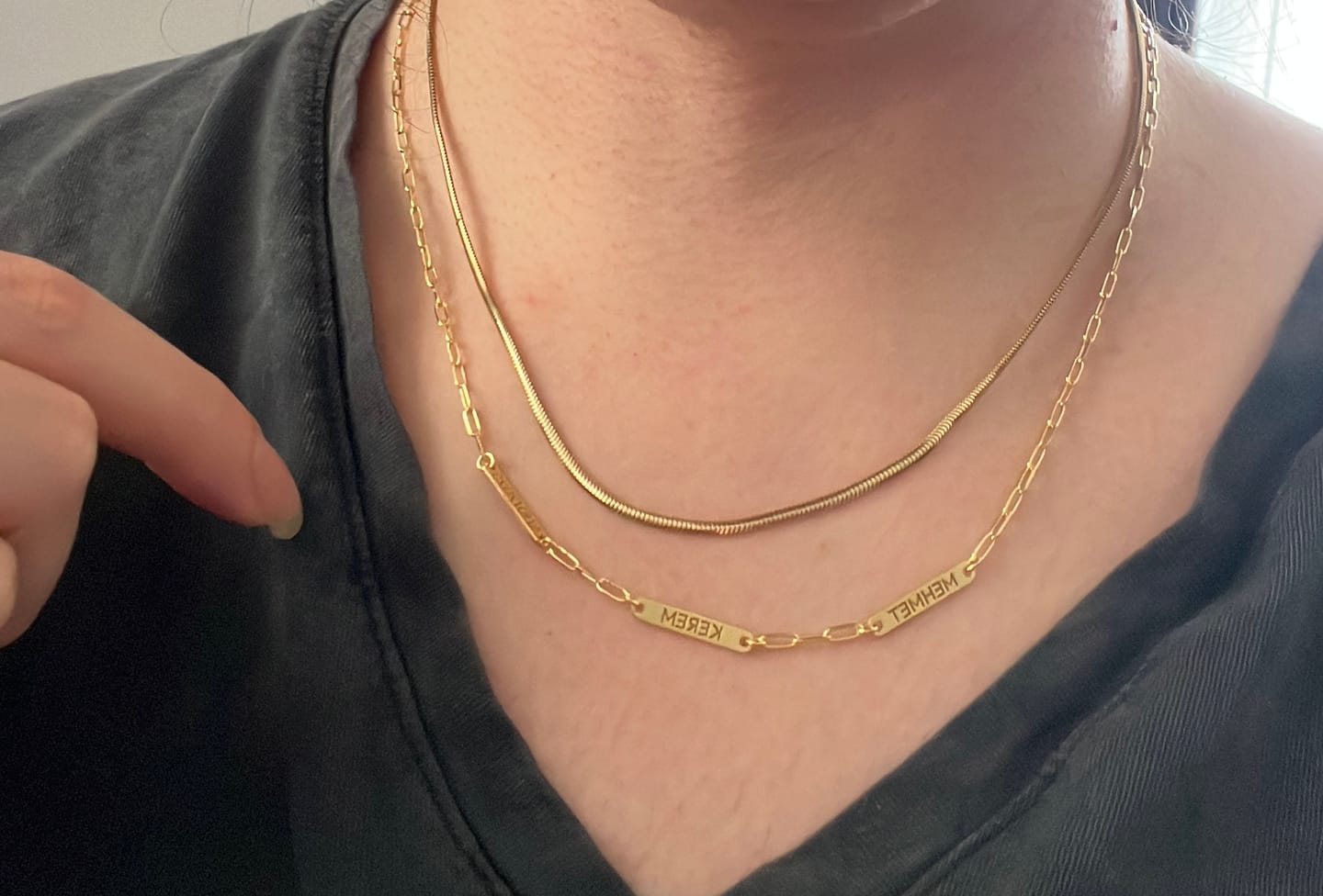 Customer photo review of Moments Kolye