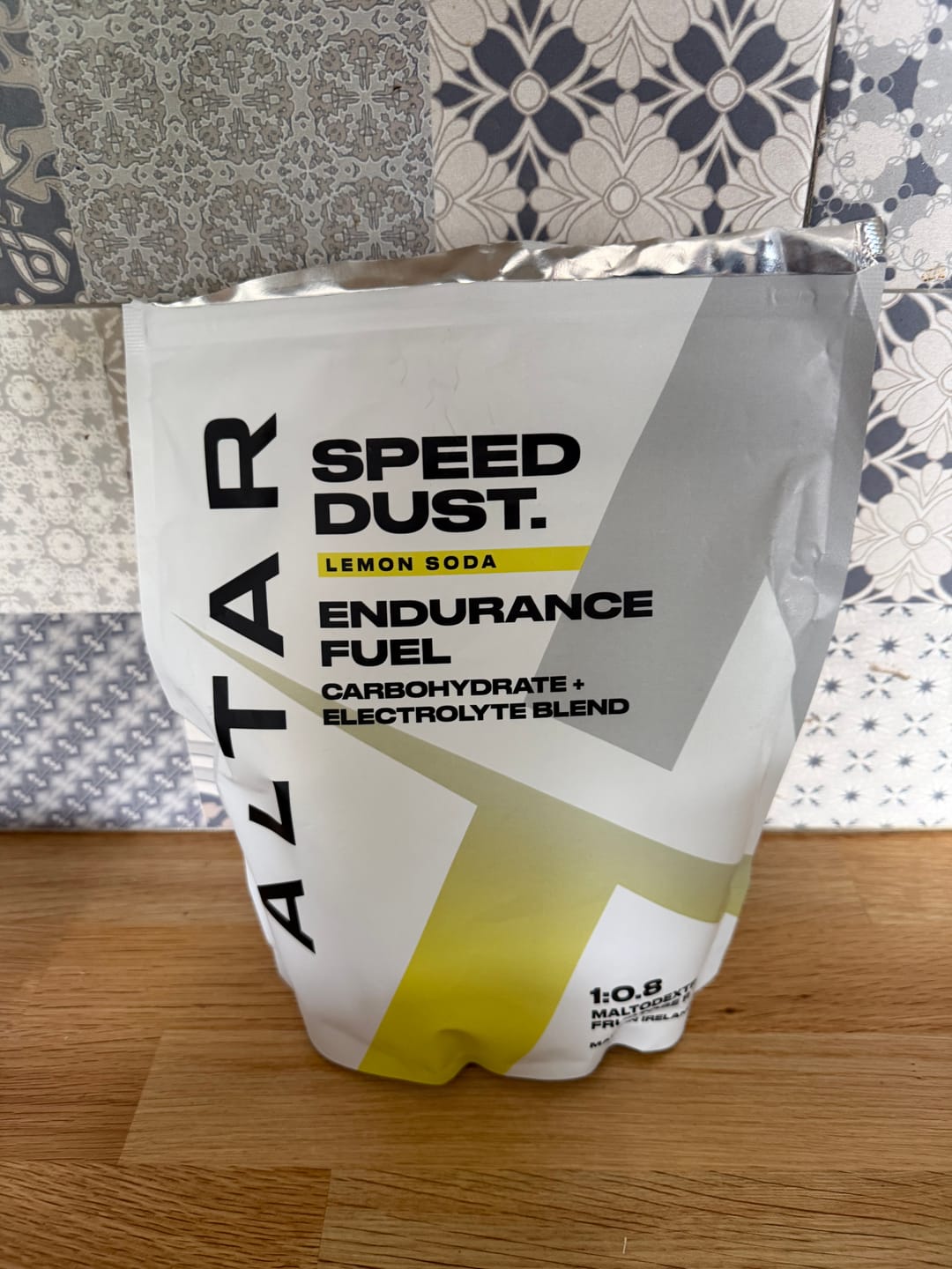 Customer photo review of SPEED DUST - NEW LOOK, SAME DUST.