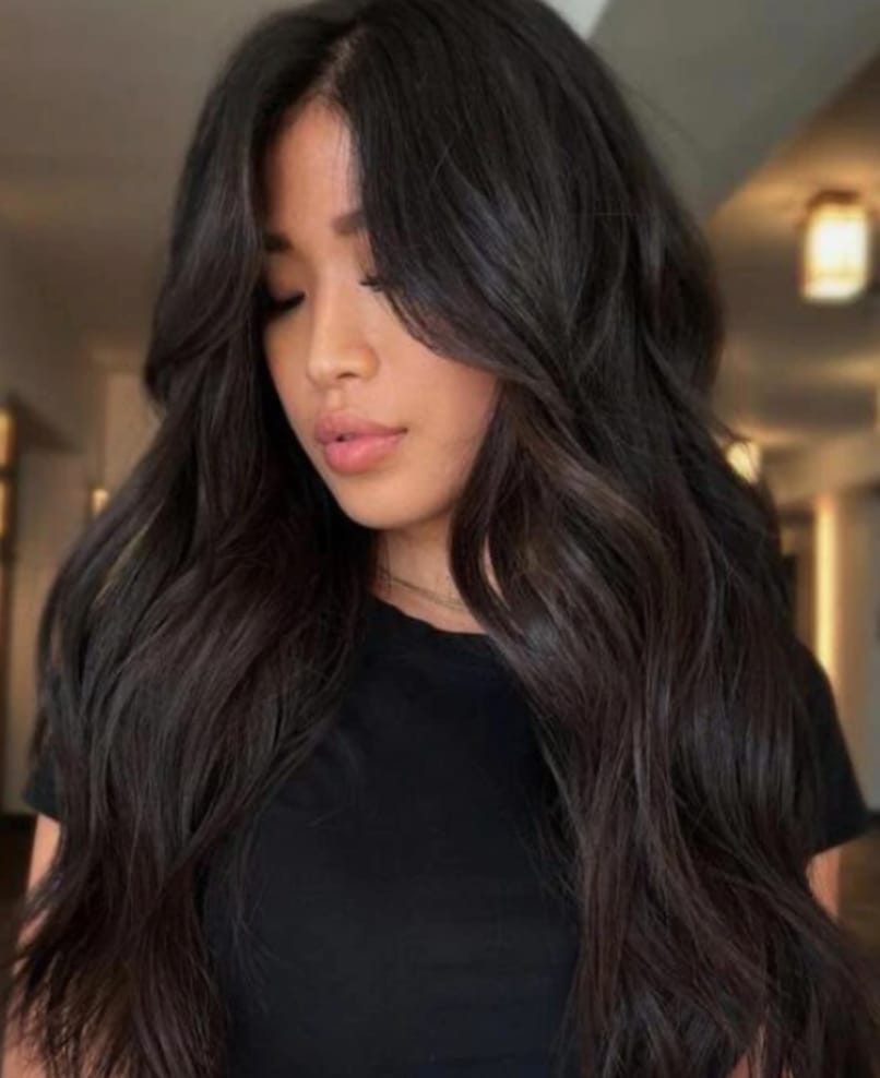 Customer photo review of Remy Halo Extensions – Glatt