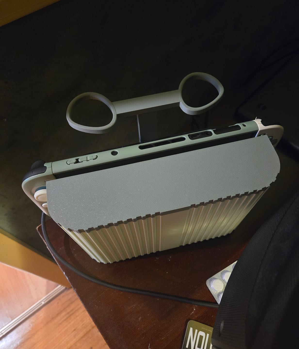 Customer photo review of Docki - Nintendo Switch 2 Dock Cover With Storage