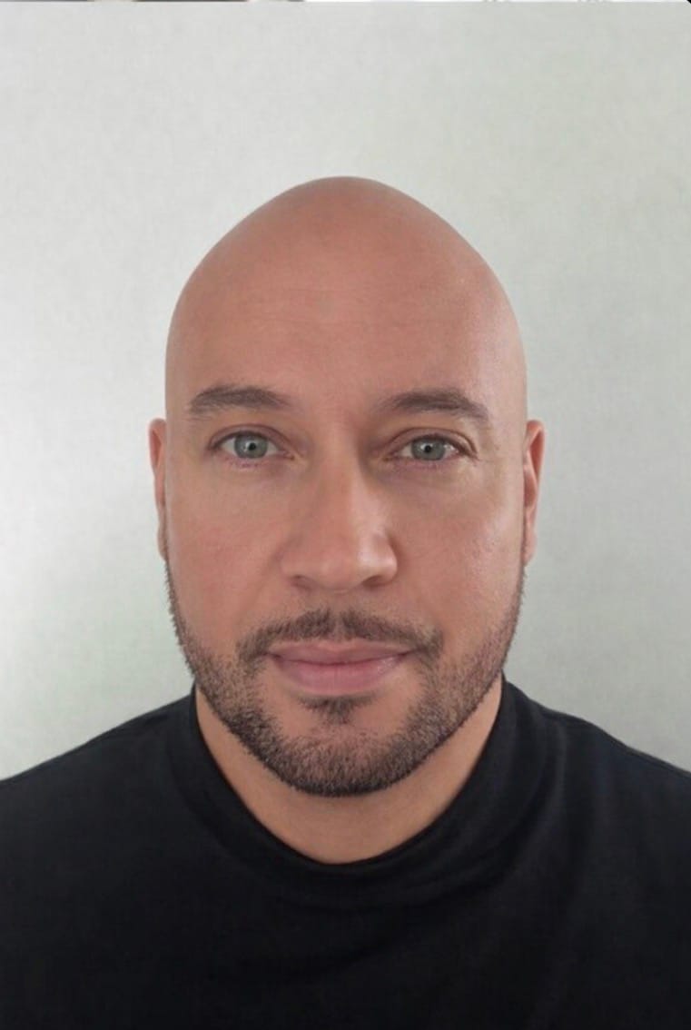 Customer photo review of Pro Crystal Gray Prescription Colored Contact Lenses