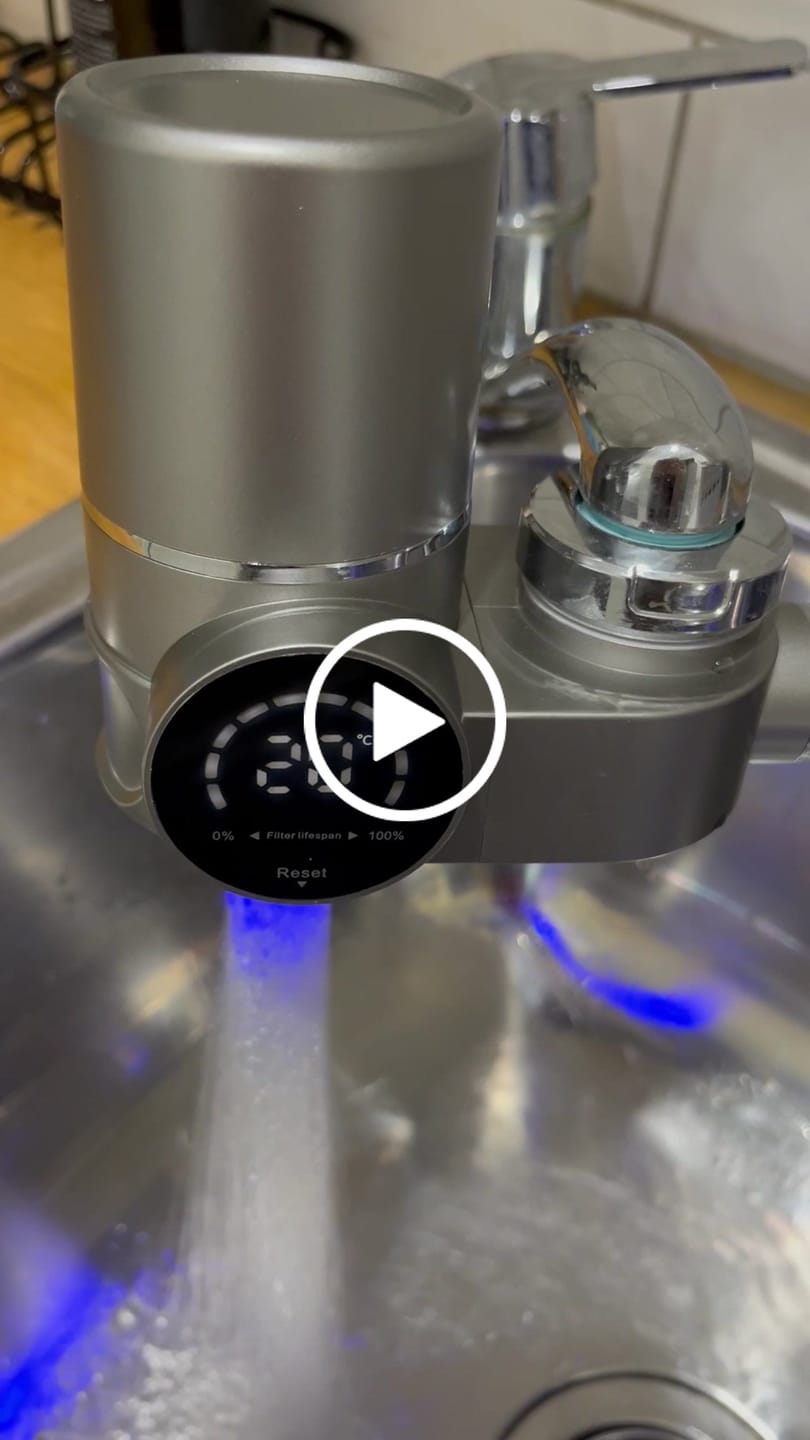 Customer video review of InFlow Tap Filter