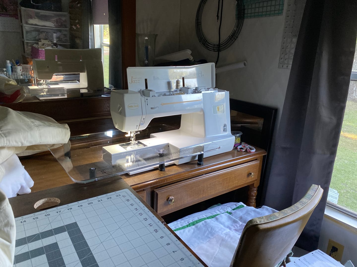 Customer photo review of Sew Steady Sewing Machine Extension Table