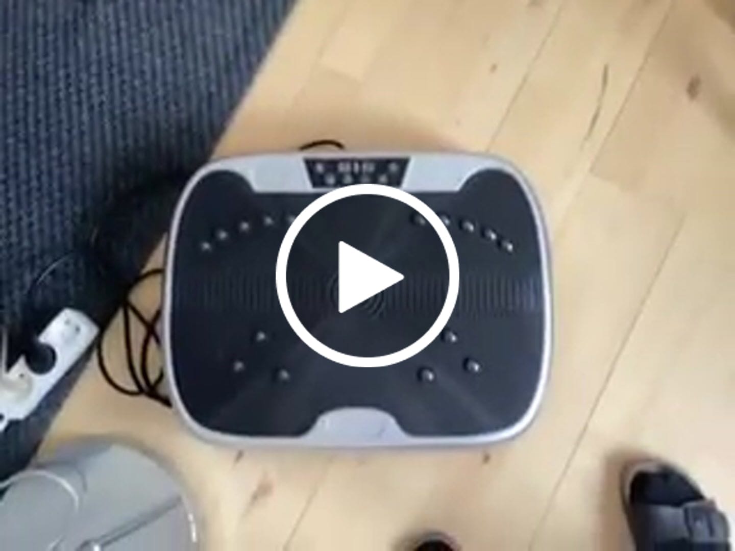 Customer video review of Vibrationstræner Mini