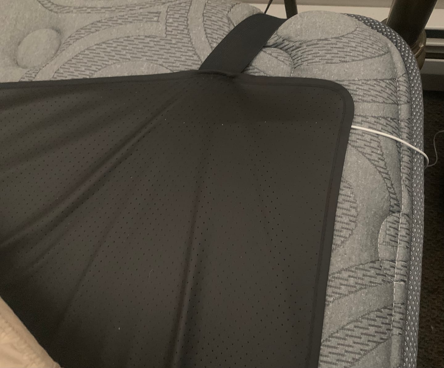 Customer photo review of Earthbound® Grounding Mattress Pad