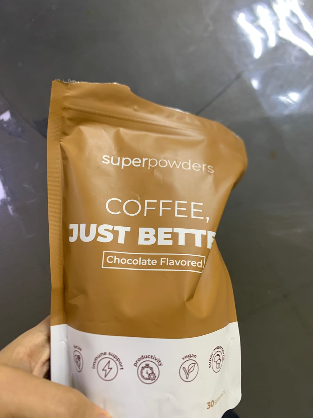 Customer photo review of BLACK COFFEE