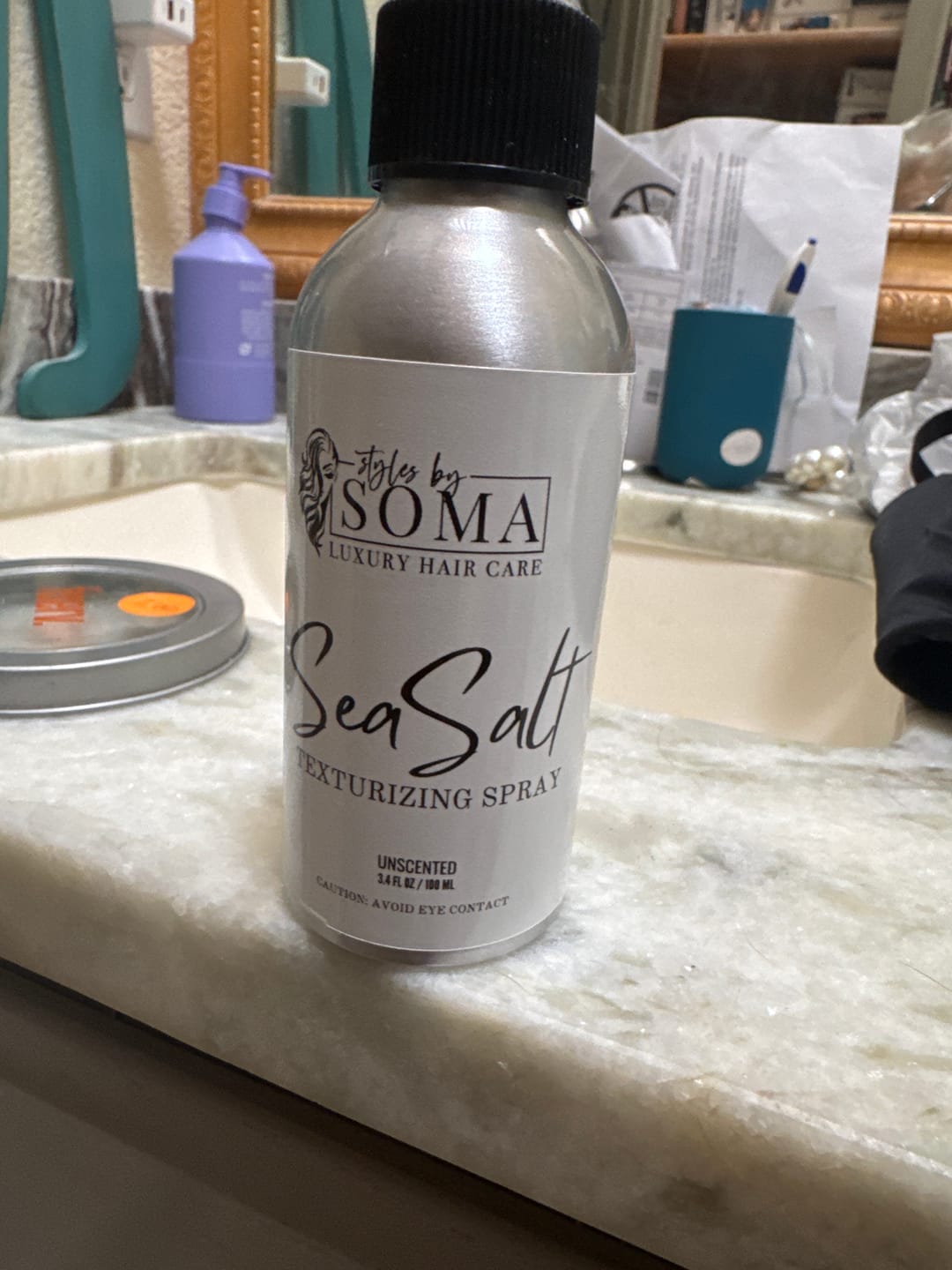 Customer photo review of SEA SALT Texturizing Spray