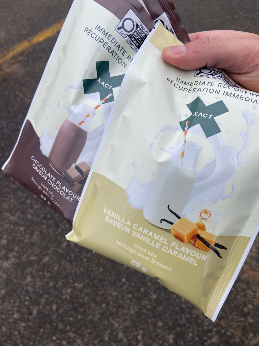 Customer photo review of XACT Immediate Recovery (box of 12)