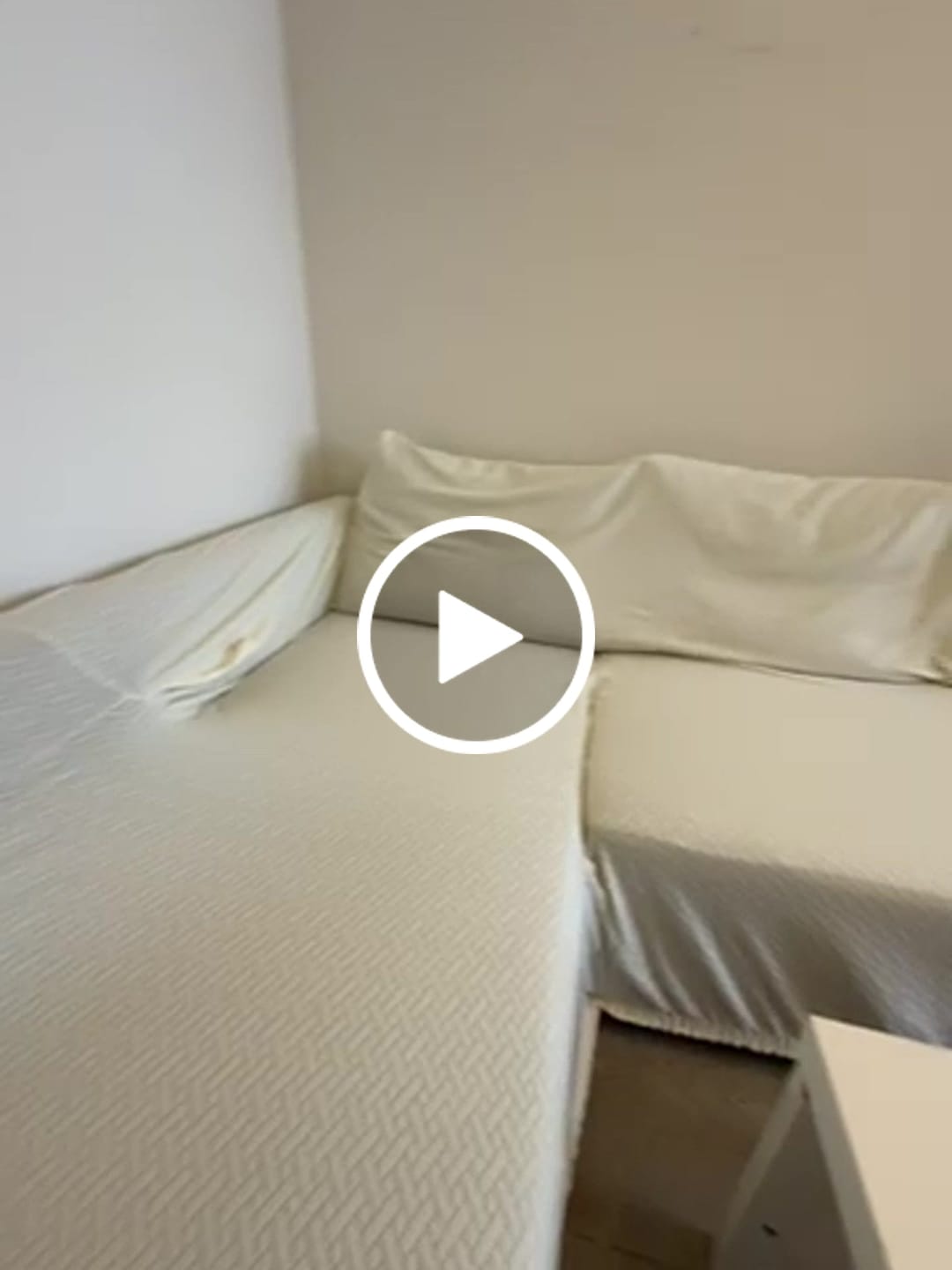Customer video review of כיסוי סלון ויטה פינתי