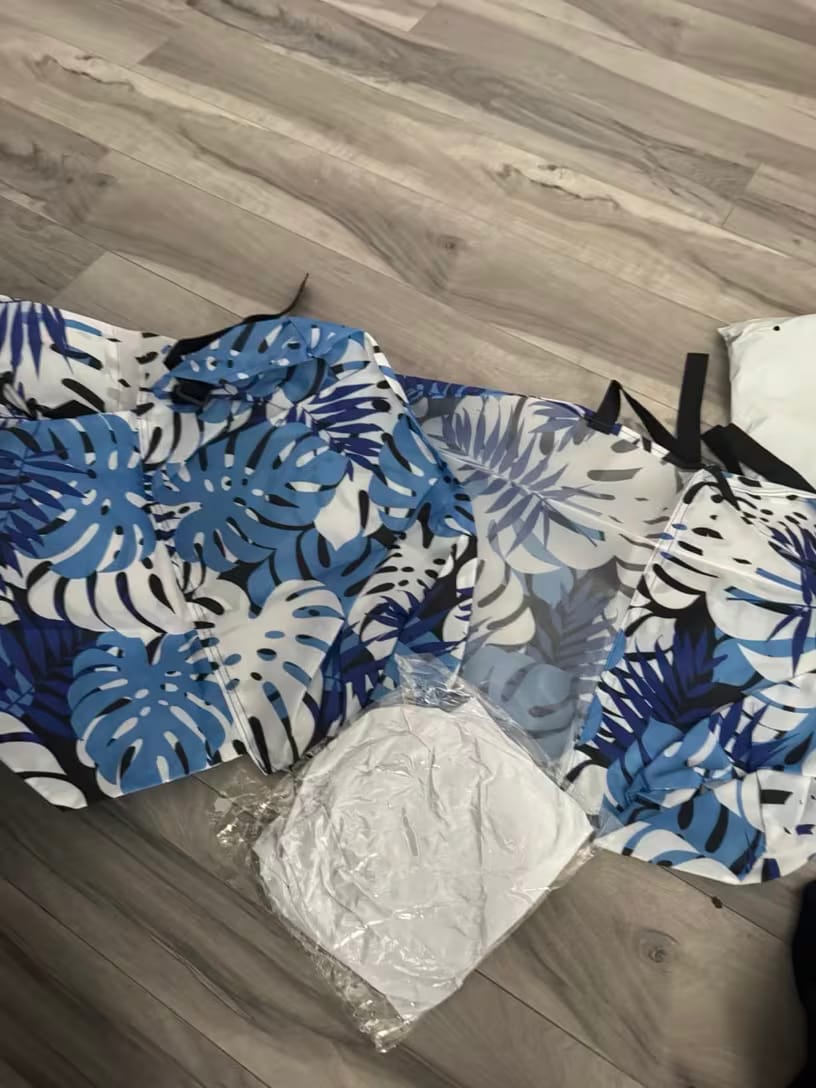 Customer photo review of Inflatable Pool Hammock Float – Heavy-Duty Water Lounger Chair