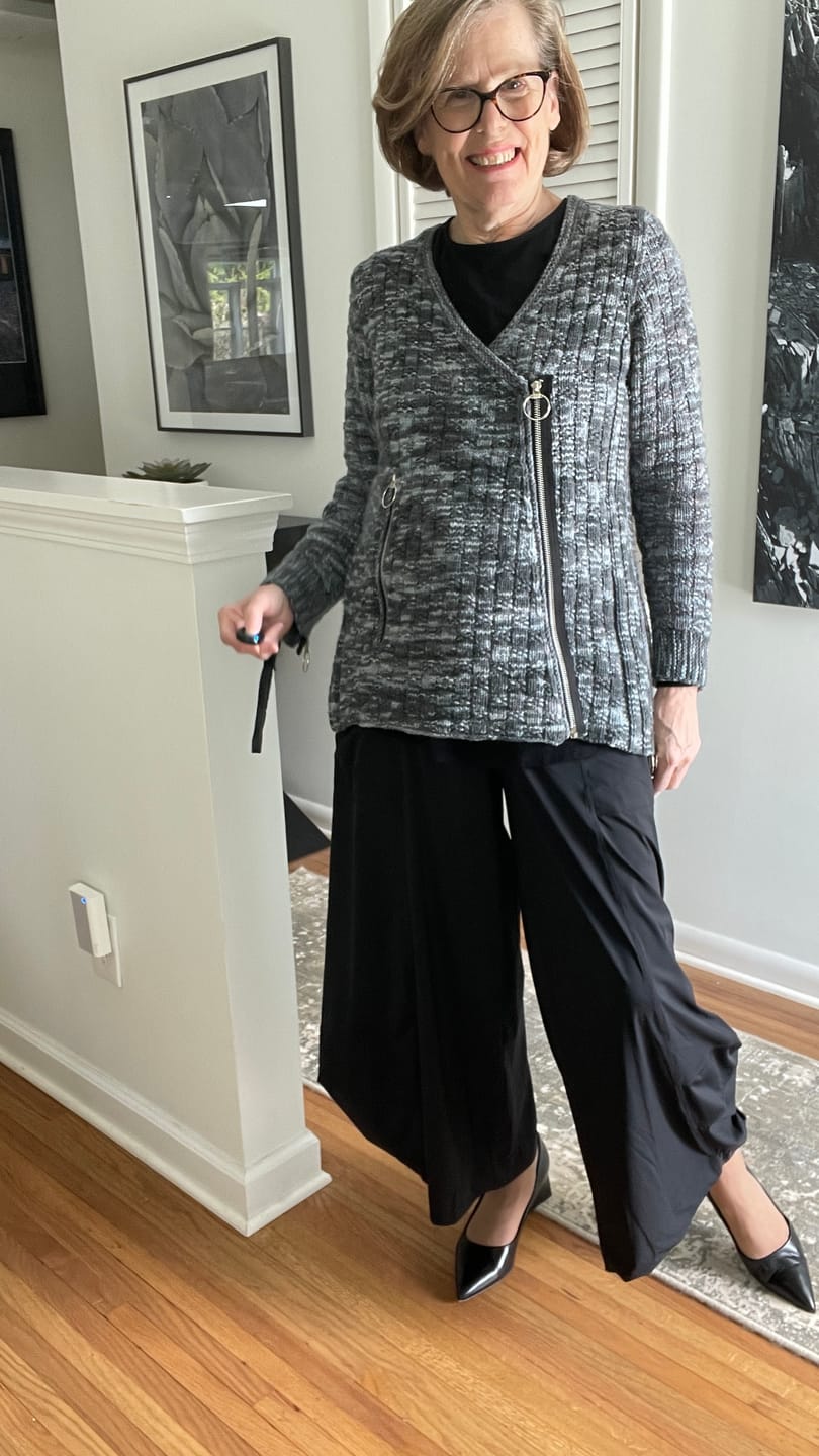 Customer photo review of Essential Tekbika Pocket Punto Pants, Black