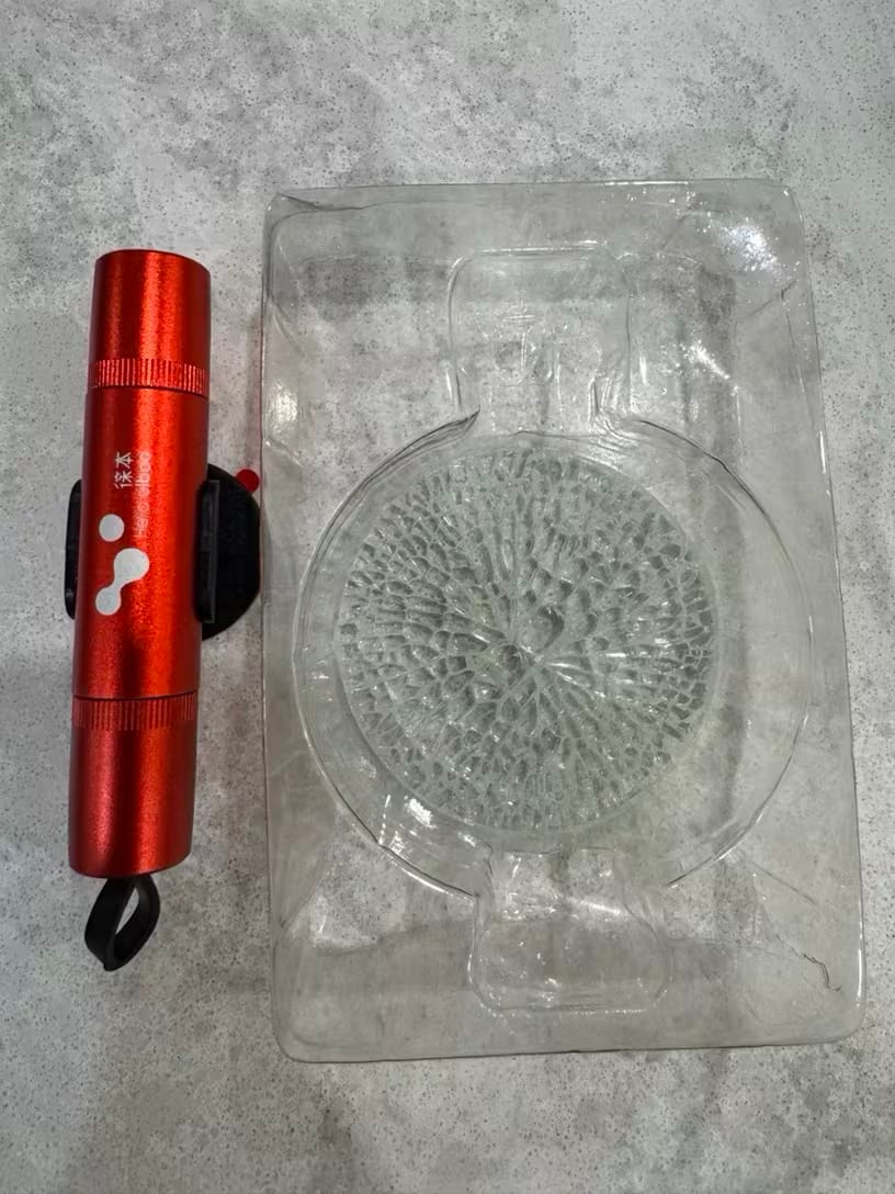 Customer photo review of Car Emergency Window Breaker & Seat Belt Cutter Tool