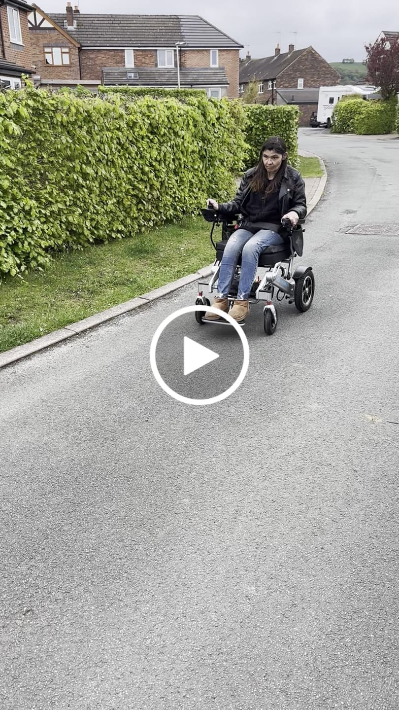 Customer video review of Lightweight Electric Wheelchair | Folding Powerchair | Freedom Pro ST